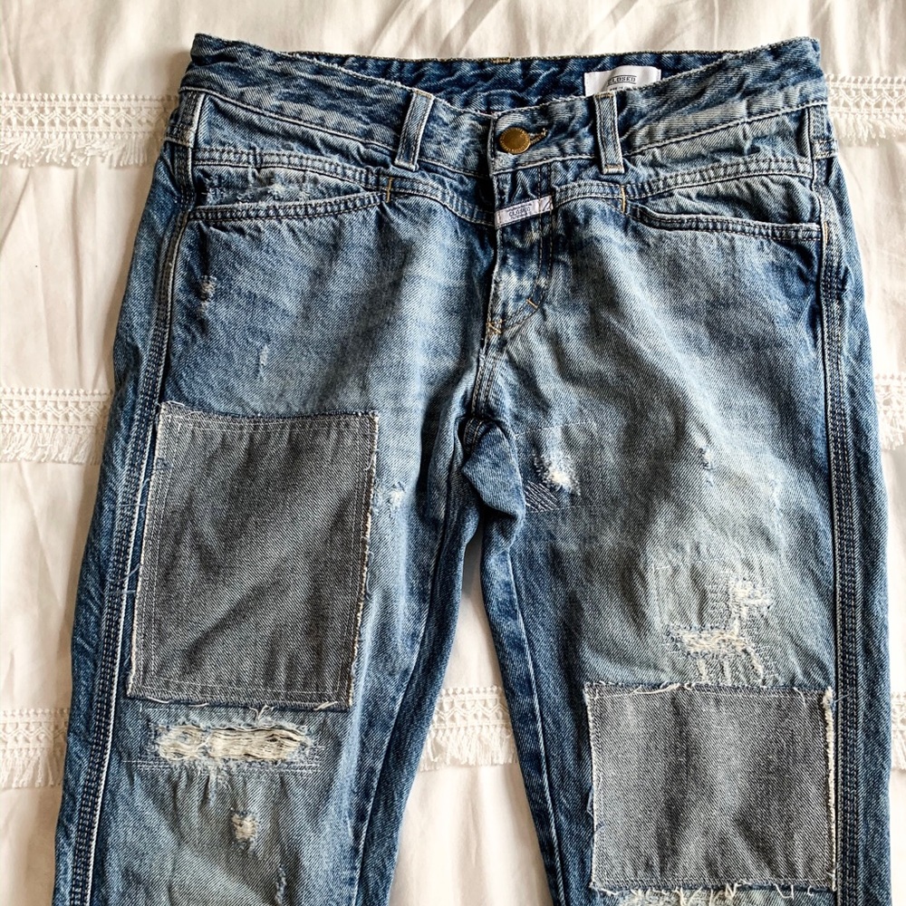 Closed band Italian made jeans